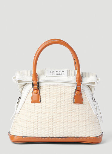 Maison Margiela 5AC Classique Micro Shoulder Bag White mla0251067
