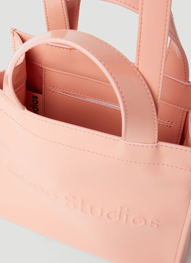 Logo Mini Shopper Tote Bag Acne Studios Logo Mini Shopper Tote Bag Pink acn0253040