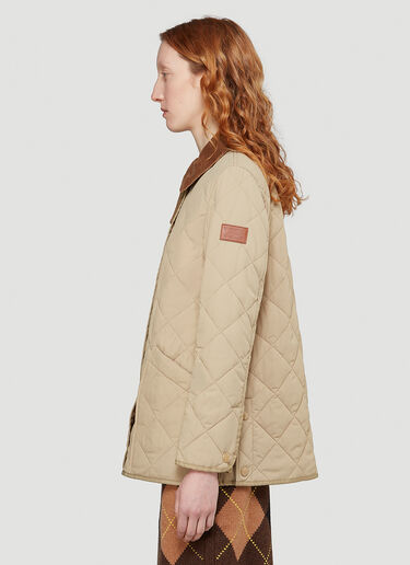 Burberry Cotswold Quilted Jacket Beige bur0243004