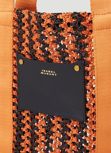 Isabel Marant Puebla Tote Bag Orange ibm0252021