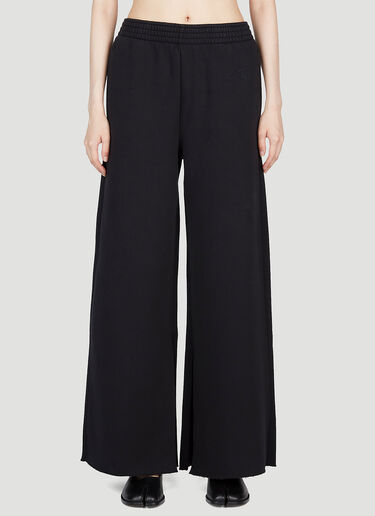 MM6 Maison Margiela Oversized Track  Pants Black mmm0253015