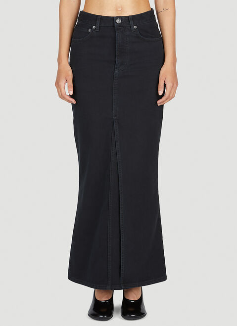 Jil Sander Denim Maxi Skirt Blue jil0249004