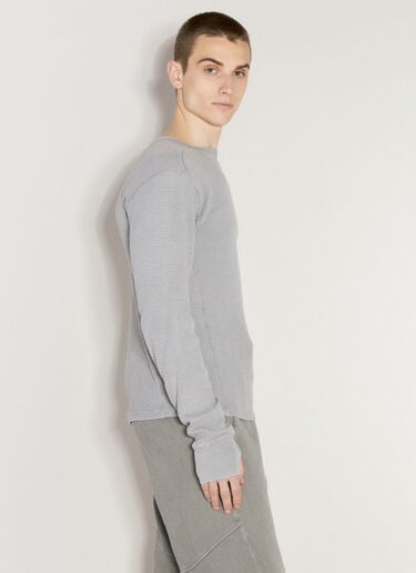 Entire Studios Thermal Long Sleeve T-Shirt Grey ent0155042