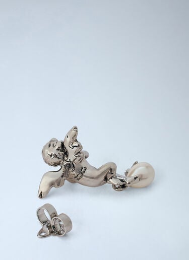 LN-CC® - Vivienne Westwood: Putti Earrings - Silver Vivienne Westwood Putti Earrings Silver vvw0366040