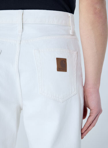 Carhartt WIP Aaron Jeans White wip0159009