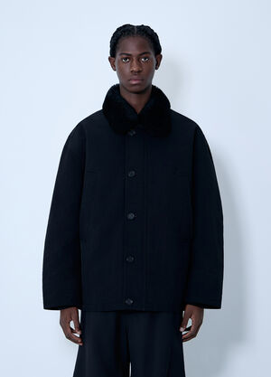 Acne Studios Logo Patch Jacket Black acn0162007