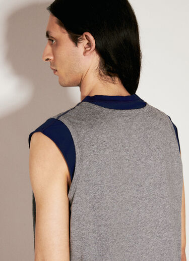 Our Legacy Reversible Gravity Tank Top Navy our0156005