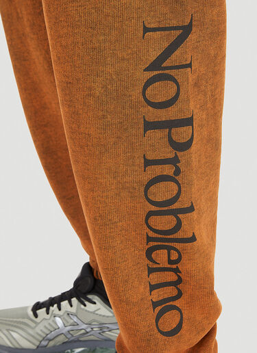 No Problemo Acid Track Pants Aries No Problemo Acid Track Pants Orange ari0150009