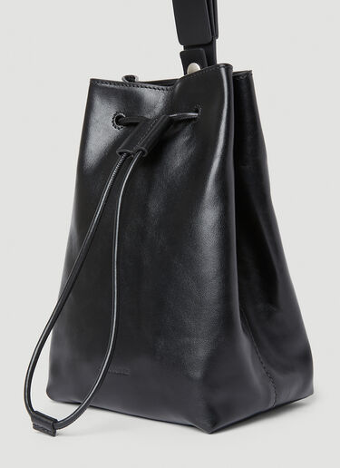 Jil Sander 水桶斜挎包 黑色 jil0151028