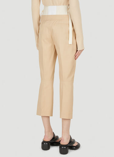 Sportmax Murano Corset Waist Pants Beige spx0248011