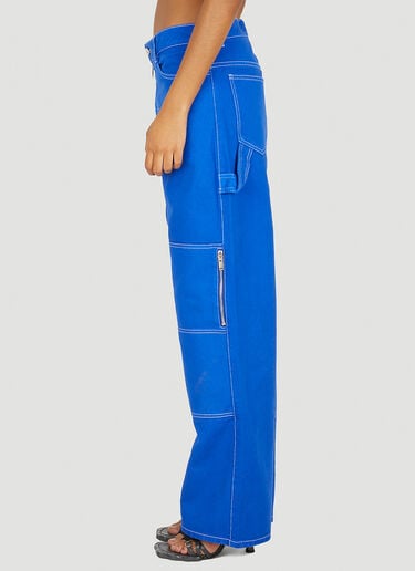 Work Pants Dion Lee Work Pants Blue dle0250003