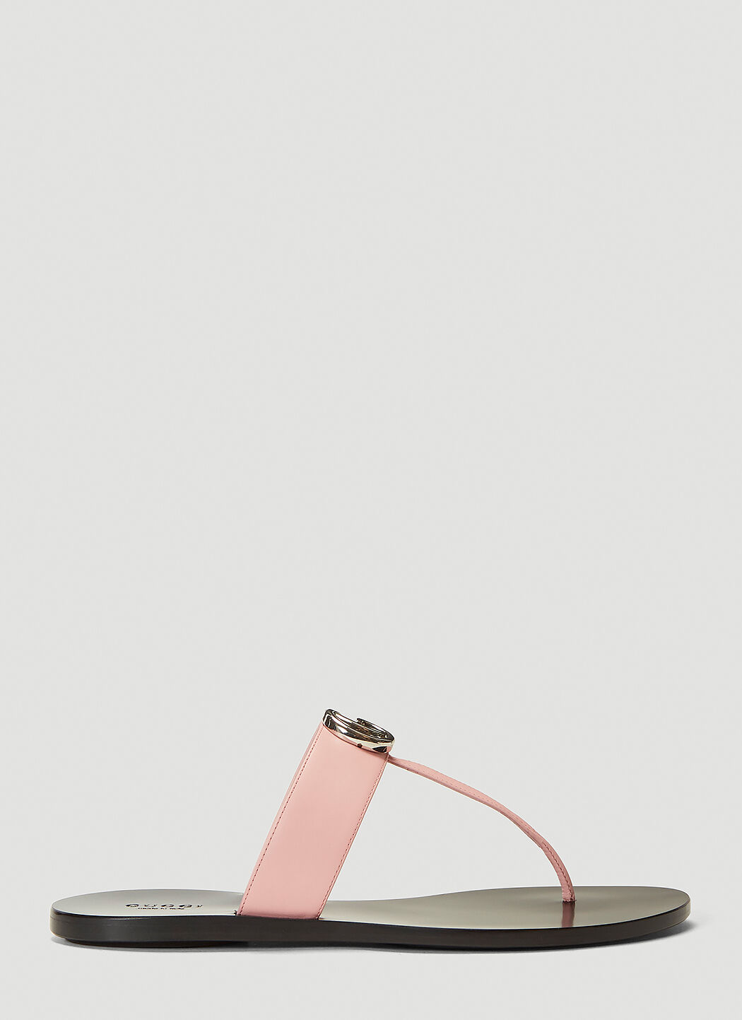Pink gucci store thong sandals