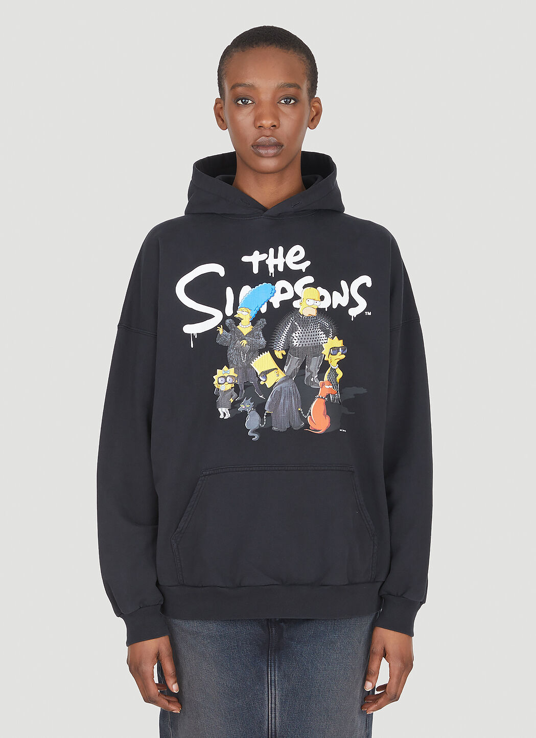 Balenciaga The Simpsons Tm   20th Television Hoodie Cropped Hoodie for  Men  Lyst