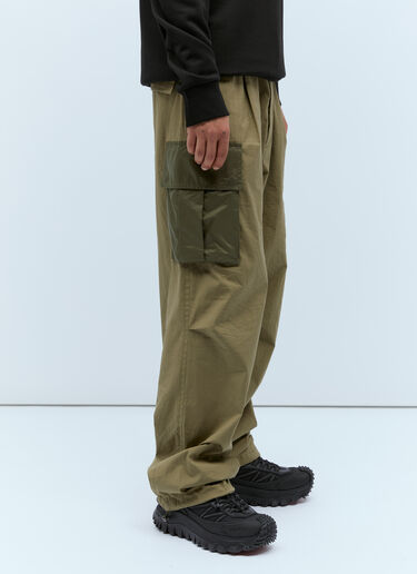 Moncler 撞色口袋工装裤 绿色 mon0156001