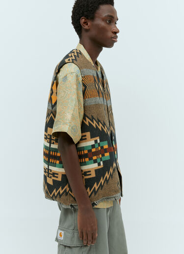 Reversible Kora Down Vest Visvim Reversible Kora Down Vest Multicolour vis0154008