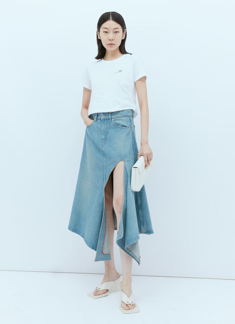 A.P.C. ロゴプリントTシャツ ブラック apc0248025