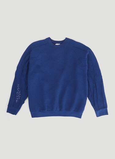 DRx FARMAxY FOR LN-CC Embroidered Vintage Sweatshirt Blue drx0346018