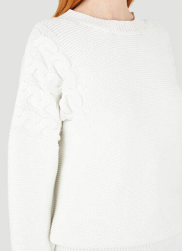Max Mara Aceti Sweater White max0247026