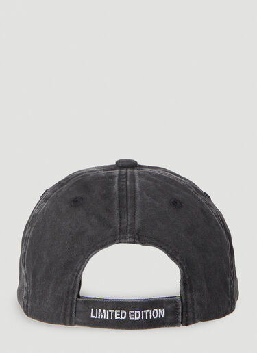 Vetements Flame Logo Baseball Cap Black vet0154017