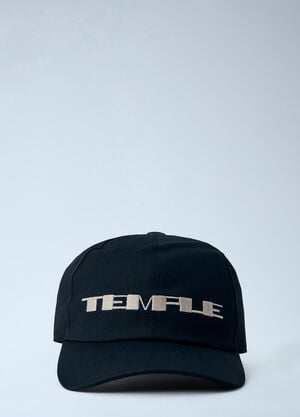 Rick Owens DRKSHDW Embroidered Logo Cap Black drk0164042