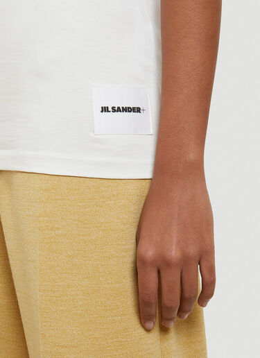 Jil Sander Pack of Three T-Shirts White jil0241005