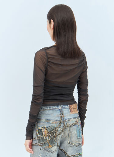 Acne Studios 网眼罩衫  灰色 acn0258004