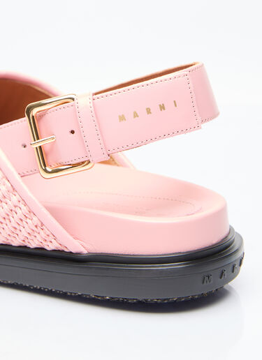 Marni Fussbet Sandals Pink mni0255022