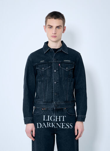Levi's x Undercover 트러커 타입 III 재킷  블랙 leu0160006