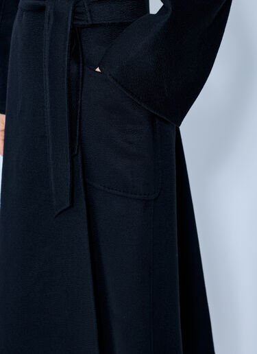 LN-CC® - Max Mara: Belted Cashmere Coat - Black Max Mara Belted Cashmere Coat Black max0265025