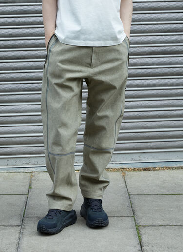 Massimo Osti Studio Alcantara® 衬里长裤 卡其色 mao0158003