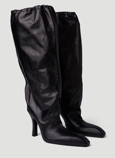Balenciaga Falkon Heeled Boots Black bal0249034