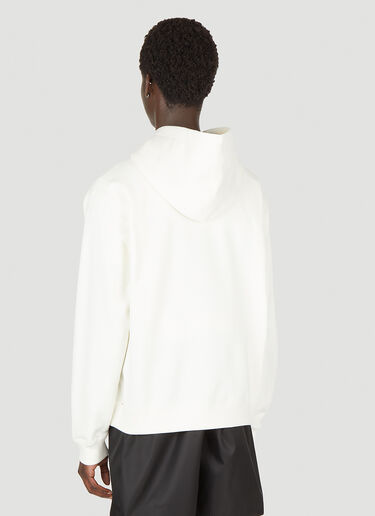 Love Parade Hooded Sweatshirt Gucci Love Parade Hooded Sweatshirt White guc0150102