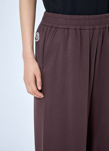 LN-CC® - Moncler: Elasticated Waist Lounge Trousers - Brown Moncler Elasticated Waist Lounge Trousers Brown mon0265103