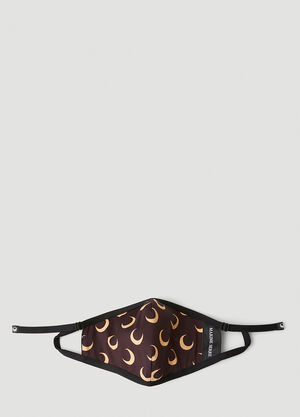Marine Serre Moon Print Face Mask Silver mrs0154015