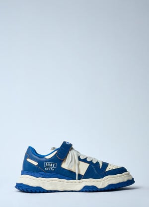Maison Mihara Yasuhiro キースOGソールスニーカー ブルー mmy0158012