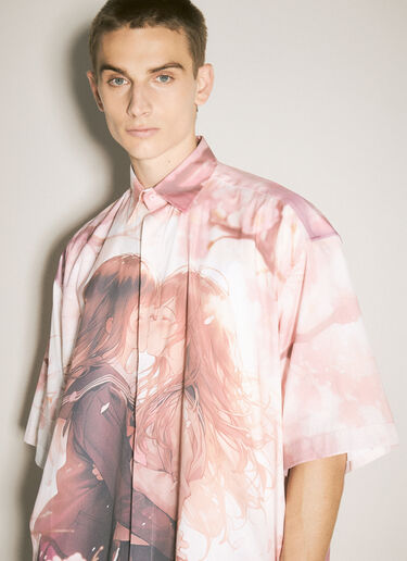 Vetements Anime Short-Sleeve Shirt Pink vet0158008
