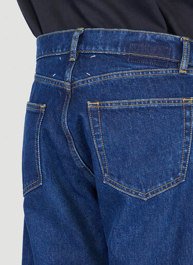 Maison Margiela Five Pocket Jeans Blue mla0148012
