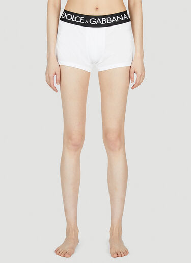 Dolce & Gabbana Logo Boxer Briefs White dol0252019