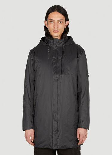 Rains 퓨즈 코트 블랙 rai0352011