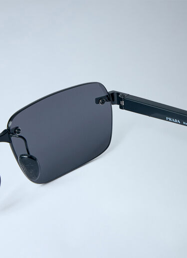 LN-CC® - Prada Linea Rossa: PS C52S Square Sunglasses - Black Prada Linea Rossa PS C52S Square Sunglasses Black lpl0366004
