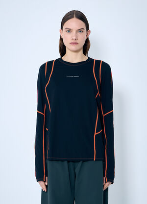 RUNNING ORDER Slater Long-Sleeve Top Black run0359008