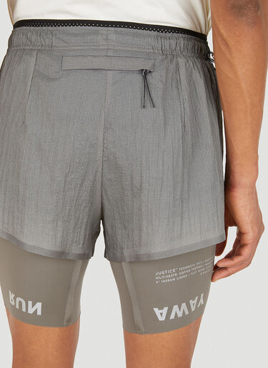 Satisfy CoffeeThermal 8" Shorts Grey sat0147006