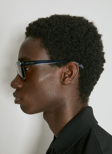 Saint Laurent SL 610 Square Sunglasses Black yss0154002