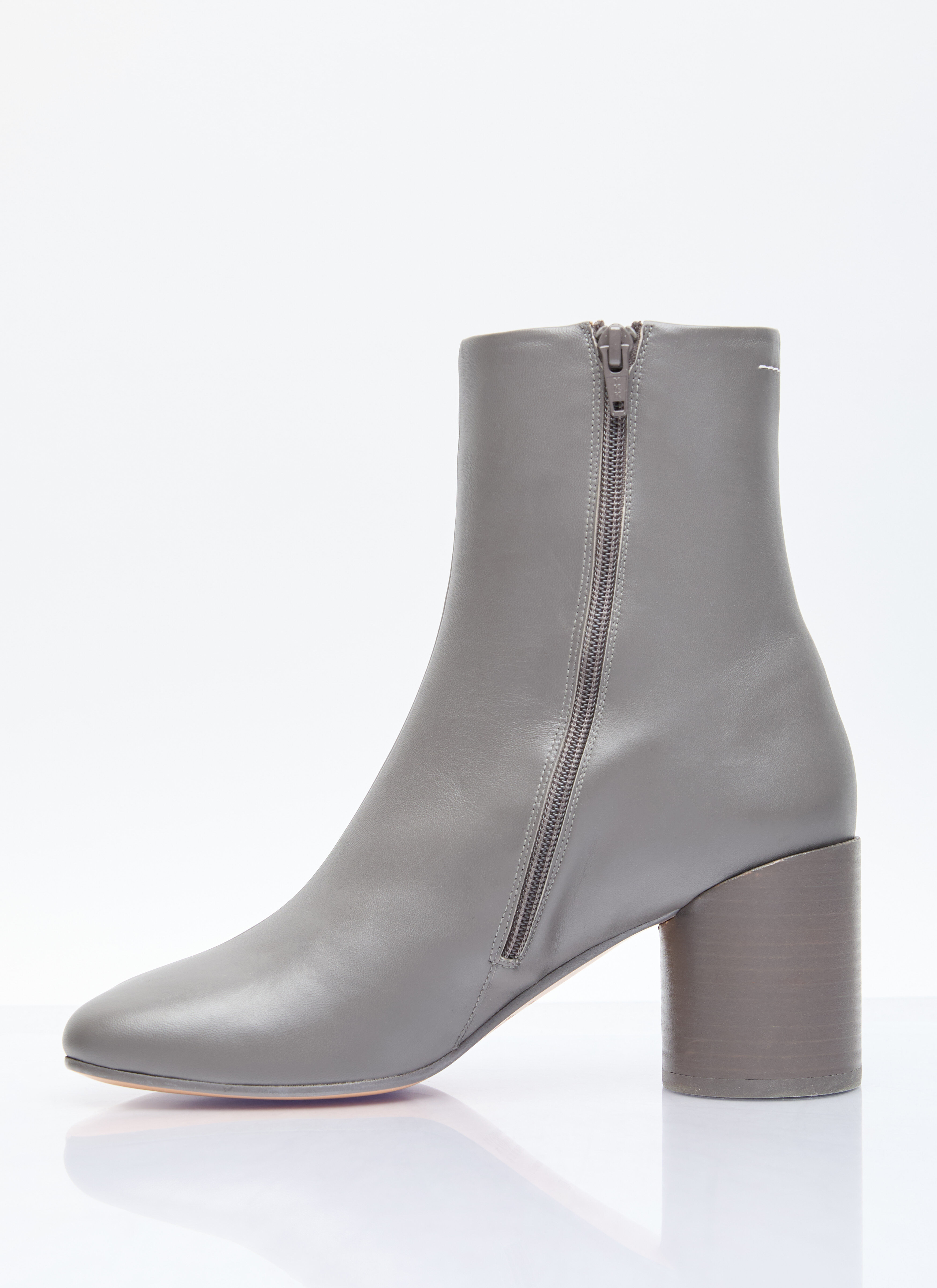 Grey ankle boots clearance