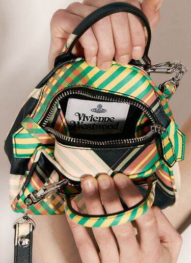 Vivienne Westwood Saffiano Mini Yasmine Handbag Multicolour vvw0256009