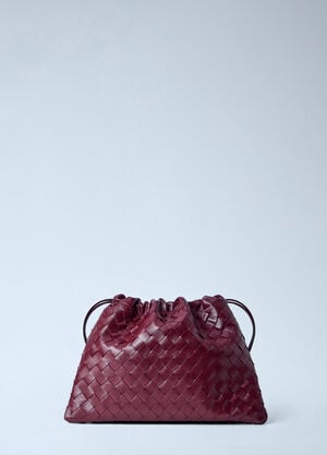Bottega Veneta Intrecciato Leather Dustbag Burgundy bov0263027
