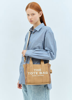 Marc Jacobs The Jacquard Small Tote Bag Beige mcj0257017