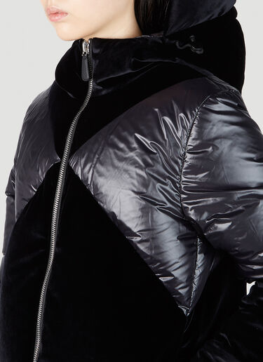 Chevron Puffer Jacket Burberry Chevron Puffer Jacket Black bur0251004