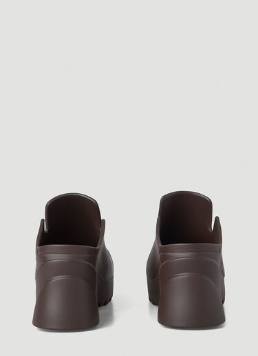 Bottega Veneta Flash Puddle Platform Clog Shoes Brown bov0245112