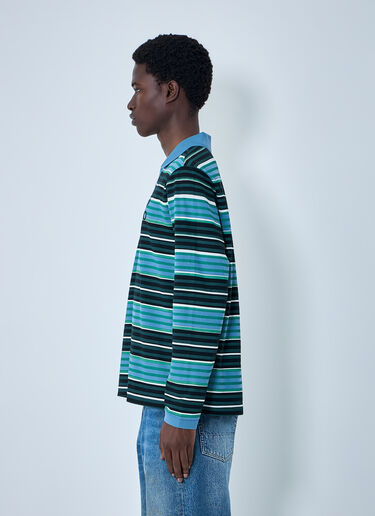 Fred Perry x Craig Green Striped Long-Sleeve Polo Shirt Multicolour fry0164003